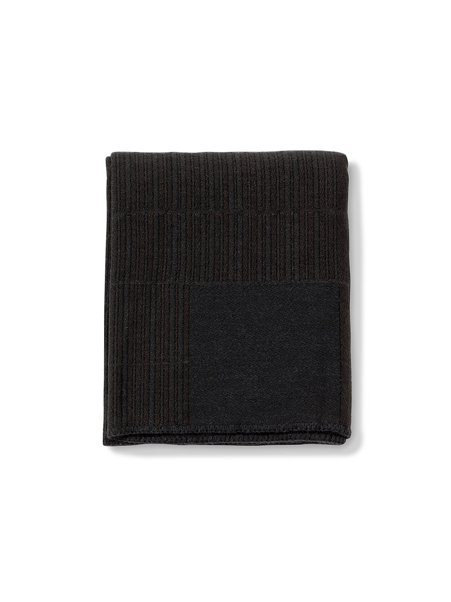 Grid Throw von Fredericia Furniture - Schwarz - Jacobsen Plus