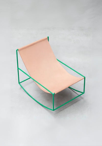 Rocking Chair, grün von Valerie Objects - 2 - Jacobsen Plus
