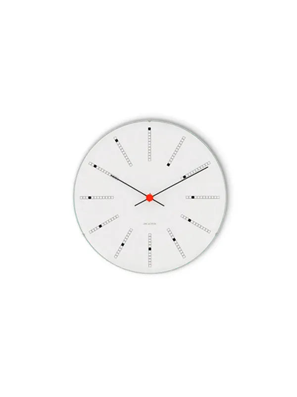 Bankers club Wanduhr von Arne Jacobsen (Ø: 21) - 1 - Jacobsen Plus