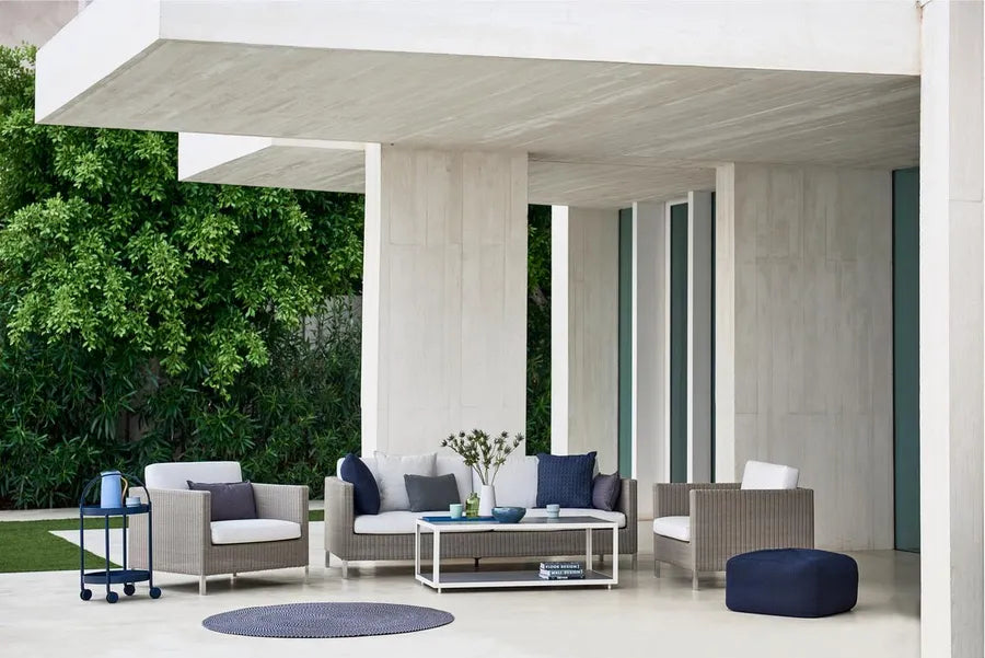 Connect 3-Sitzer Sofa von Cane-line - 3 - Jacobsen Plus