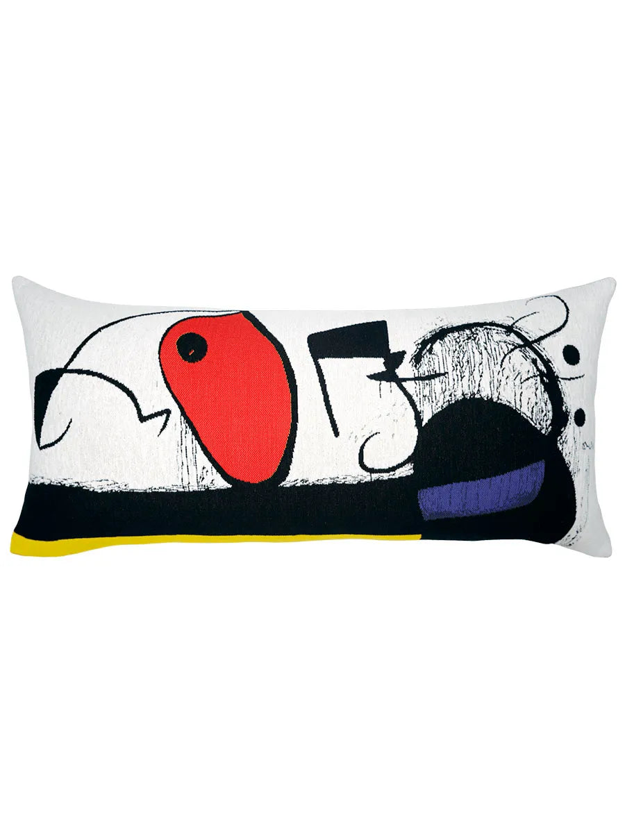 Miro Femme Aux 3 Cheveux Oiseaux Constellations Kissen fra Poulin Design - 1 - Jacobsen Plus