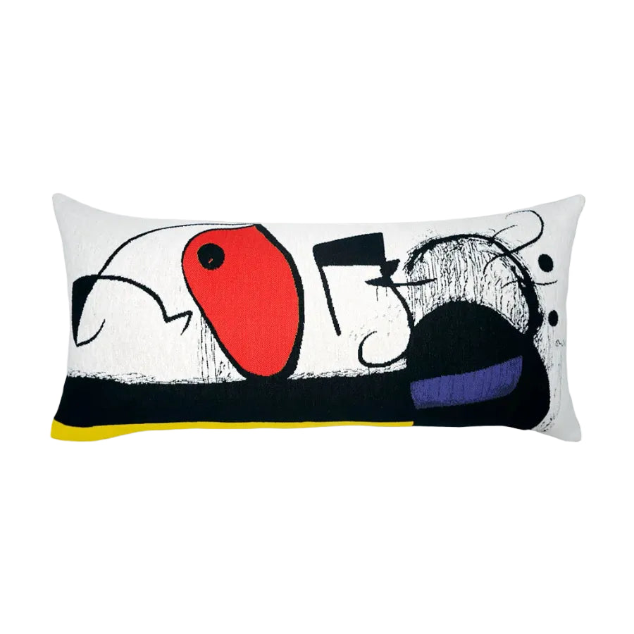 Miro Femme Aux 3 Cheveux Oiseaux Constellations Kissen fra Poulin Design - 1 - Jacobsen Plus