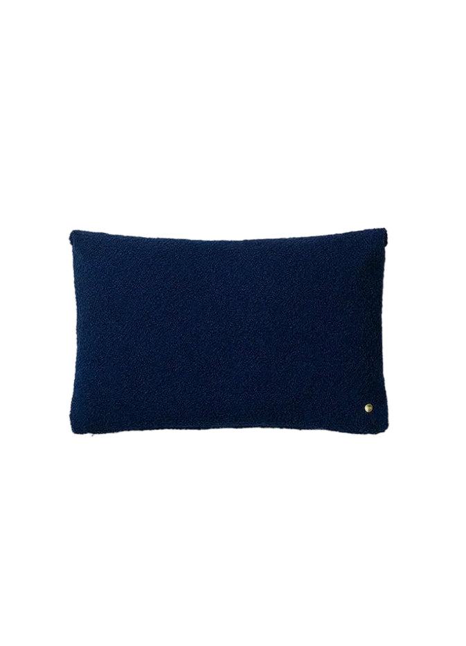 Clean Cushion, deep blue 60x40 fra Ferm Living - 1 - Jacobsen Plus