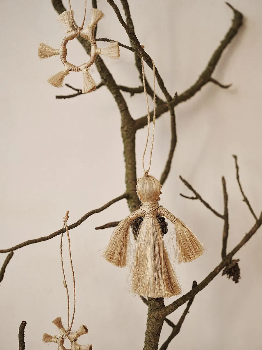 Jute Stars, Set á 3 Stk. von Ferm Living - 3 - Jacobsen Plus