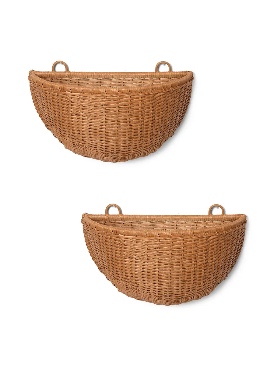 Braided Wall Pockets, 2er-Set von Ferm Living - 1 - Jacobsen Plus