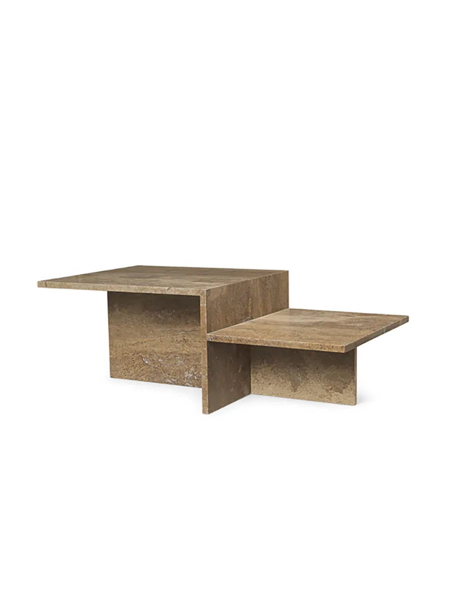Distinct Coffee Table, Dunkelbrauner Travertin von Ferm Living - 1 - Jacobsen Plus