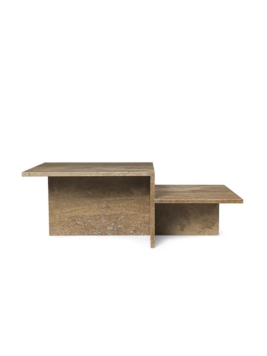 Distinct Coffee Table, Dunkelbrauner Travertin von Ferm Living - 4 - Jacobsen Plus