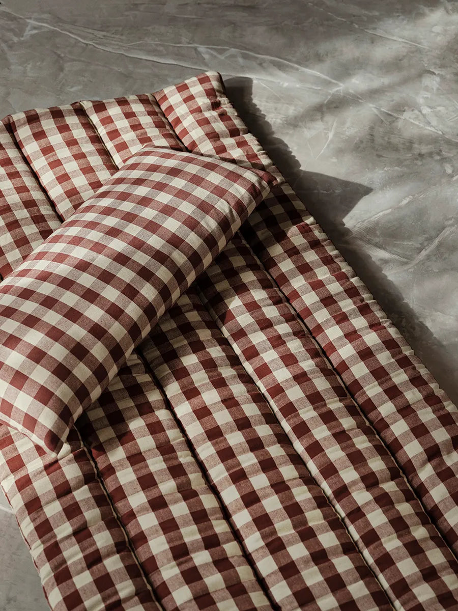 Bothy Check Quilted Mattress fra Ferm Living - 2 - Jacobsen Plus