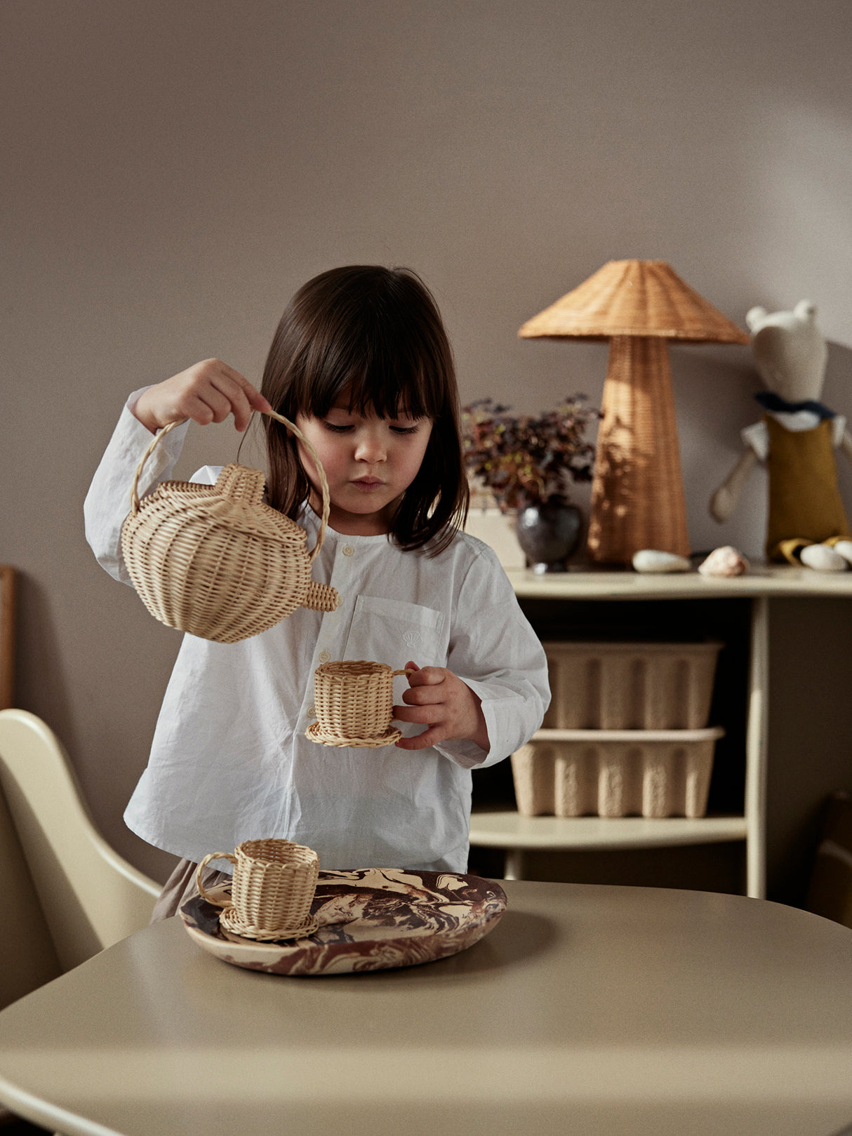 Rattan Tea Set fra Ferm Living - 2 - Jacobsen Plus