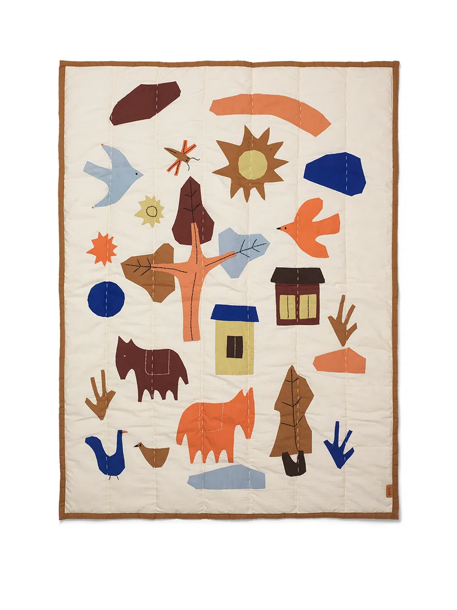 Village Quilted Decke von Ferm Living - 1 - Jacobsen Plus