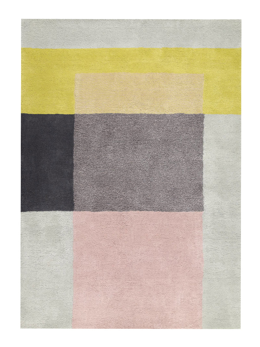Colour Teppich, grau/rose/gelb von HAY - 1 - Jacobsen Plus
