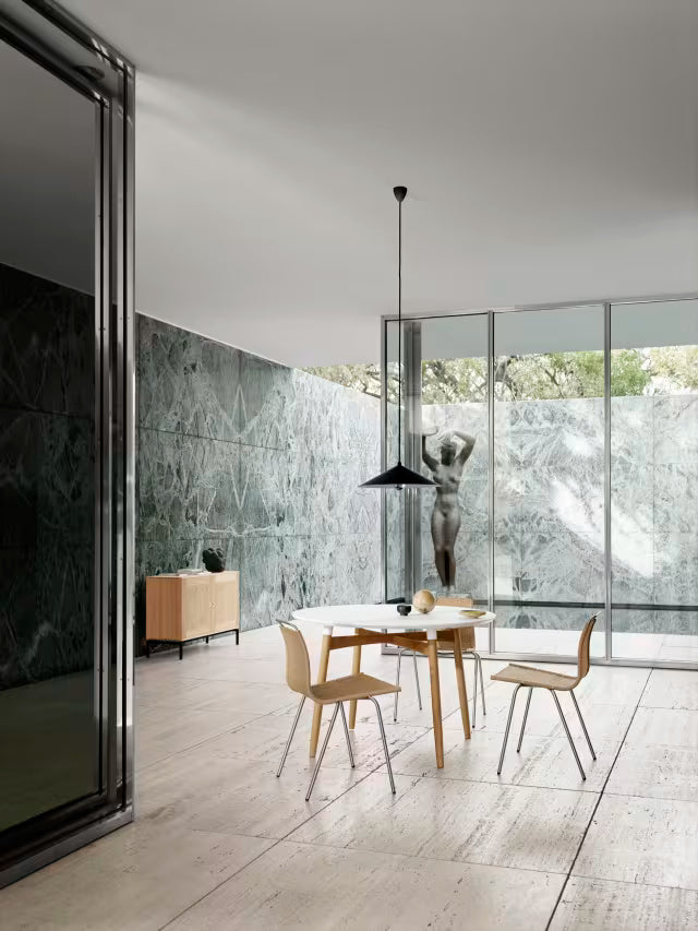 BA103 Preludia Esstisch, Weiß Laminat Eiche geölt von Carl Hansen & Søn - 3 - Jacobsen Plus