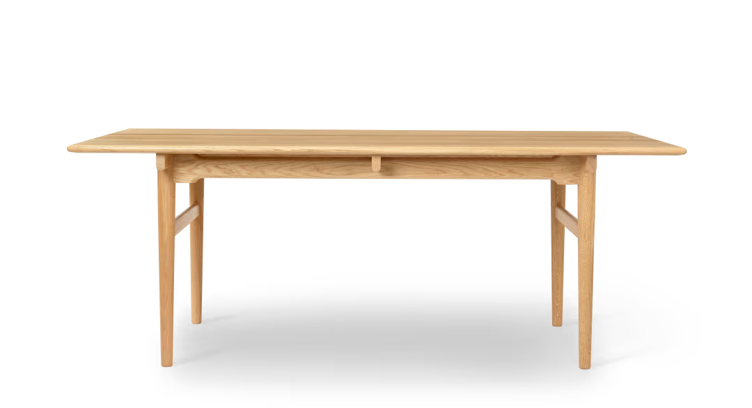 CH327 Esstisch, 190 cm Eiche Öl von Hans J. Wegner - 5 - Jacobsen Plus