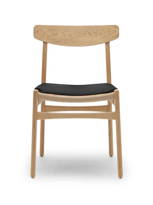 Sitzkissen für CH23 von Carl Hansen & Søn - Schwarz - Jacobsen Plus