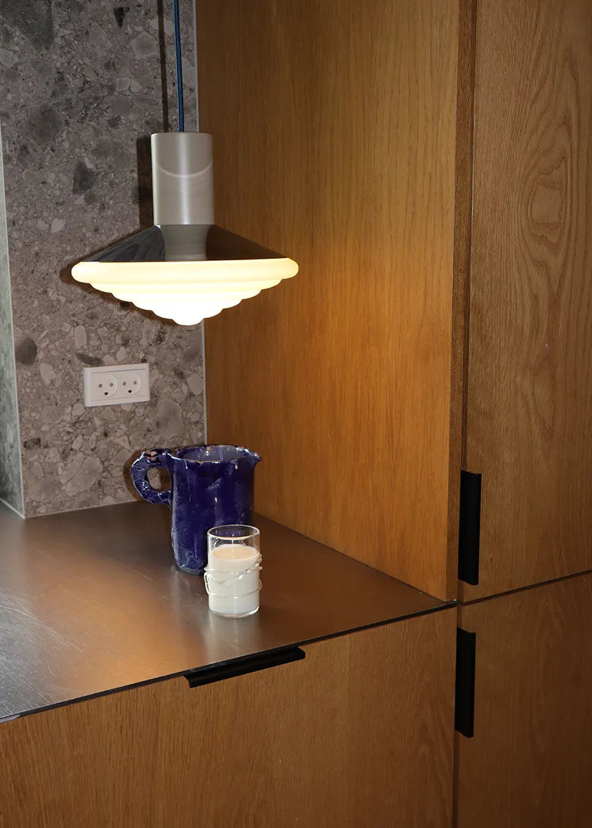 Whipped Pendant Lamp, ozeanblau von LEO Objects - 2 - Jacobsen Plus
