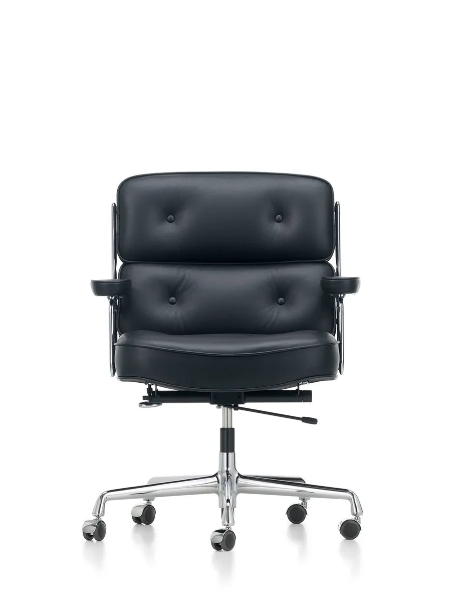 Lobby Chair ES 104 kontorstol, sort læder fra Vitra - 3 - Jacobsen Plus