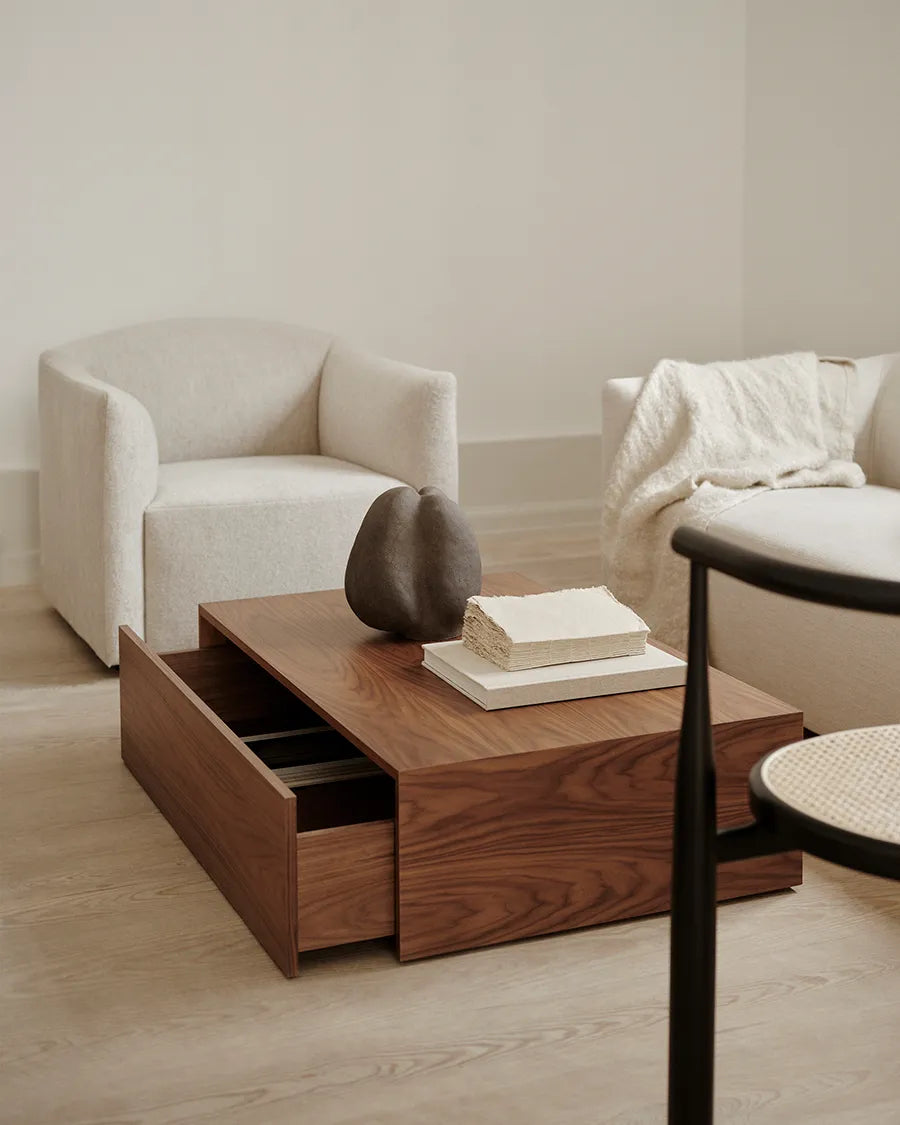 Mass Couchtisch, hoch m. Schublade von New Works - 3 - Jacobsen Plus