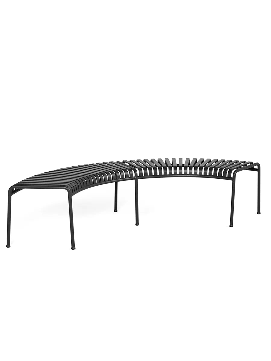 Palissade Park Bench, anthrazit von HAY - 1 - Jacobsen Plus