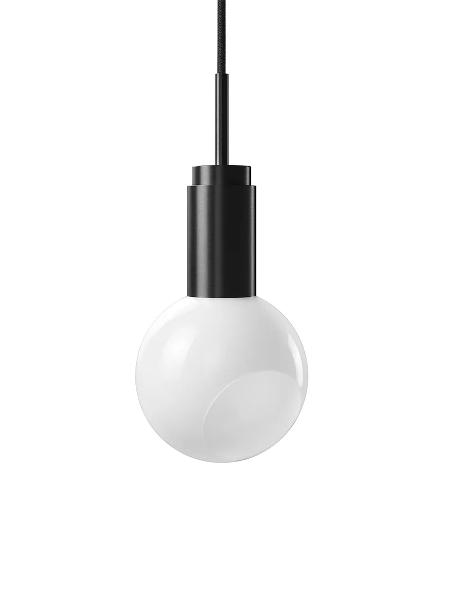 Donya Pendelleuchte, opal von Anour - Noir Brushed - Jacobsen Plus