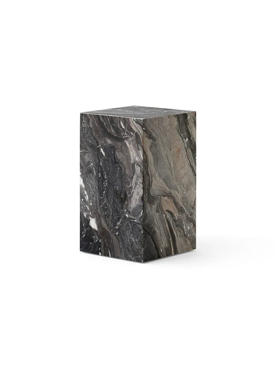 Plinth Tall, grey galaxy marble von Audo Copenhagen - 1 - Jacobsen Plus