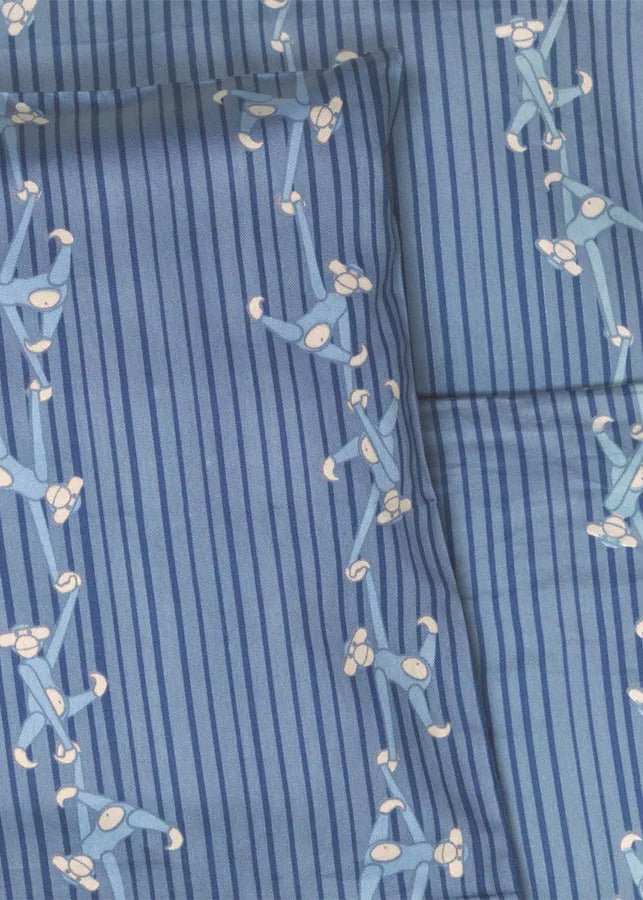 Bettwäsche blau Affe, Baby von Kay Bojesen - 2 - Jacobsen Plus