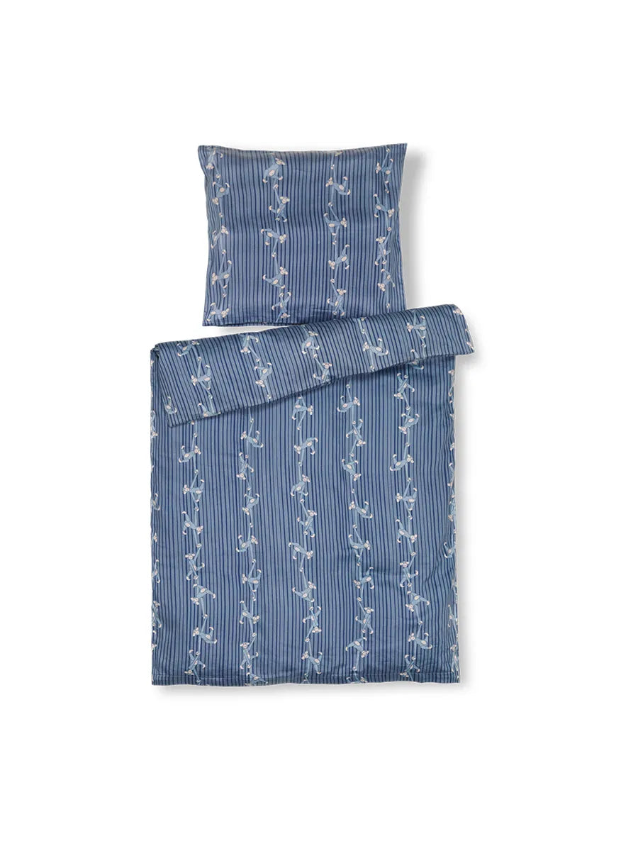 Bettwäsche blau Affe, Baby von Kay Bojesen - 1 - Jacobsen Plus