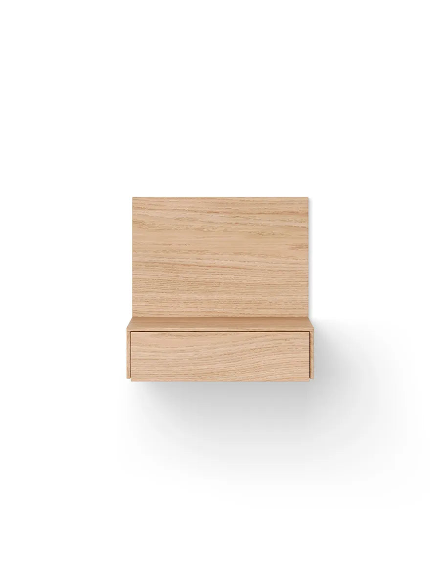 Tana Wandmontierte Nachtkonsole, Eiche von New Works - 5 - Jacobsen Plus