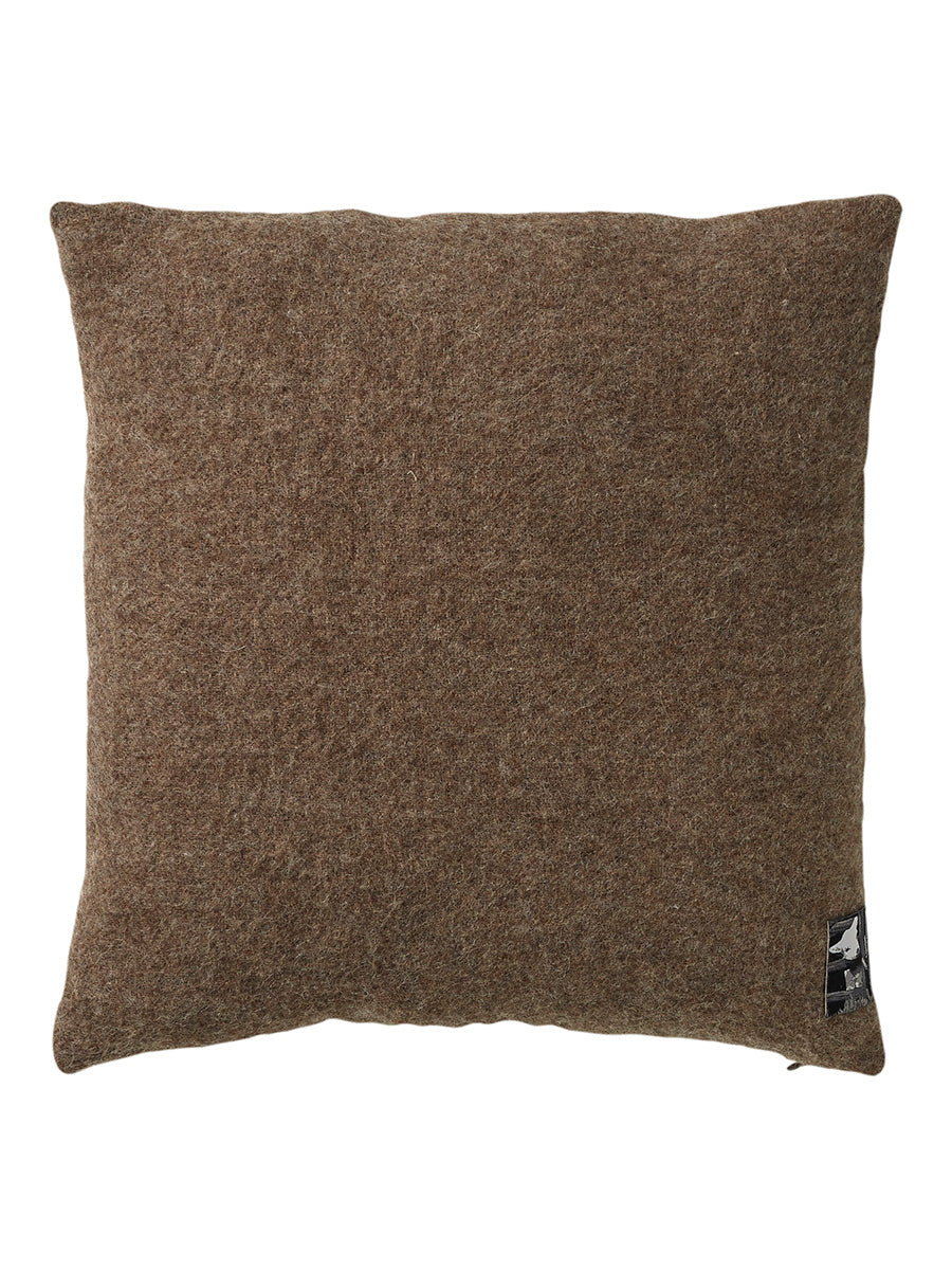 Gotland pude, 60x60 cm fra Silkeborg Uldspinderi - Gotland Brown - Jacobsen Plus