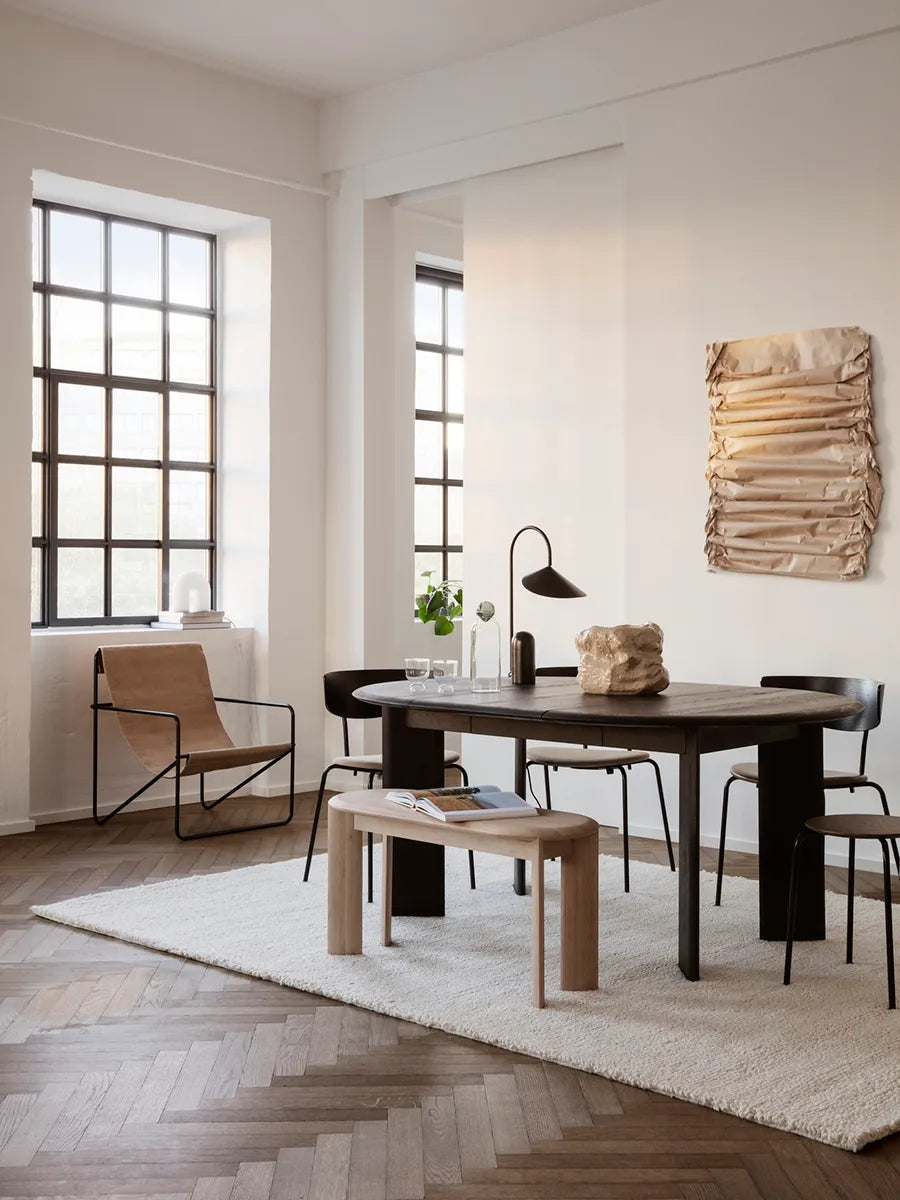 Desert Lounge Chair, Schwarz von Ferm Living - 16 - Jacobsen Plus