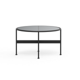 DK3 Baia Couchtisch Ø 60 x H 37 cm - Schwarz pulverbeschichtet Stahl - Jacobsen Plus