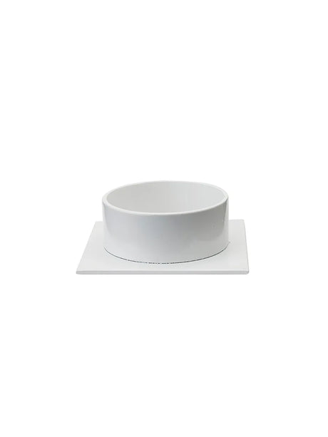 The Square Kerzenständer Ø7 cm, Weiß von Kunstindustrien - 1 - Jacobsen Plus