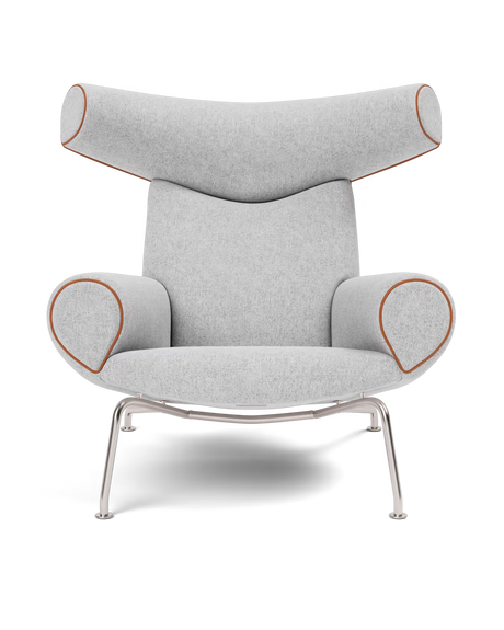 OX Chair - Graues Hallingdal 116 von Hans J. Wegner - 1 - Jacobsen Plus