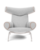 OX Chair - Graues Hallingdal 116 von Hans J. Wegner