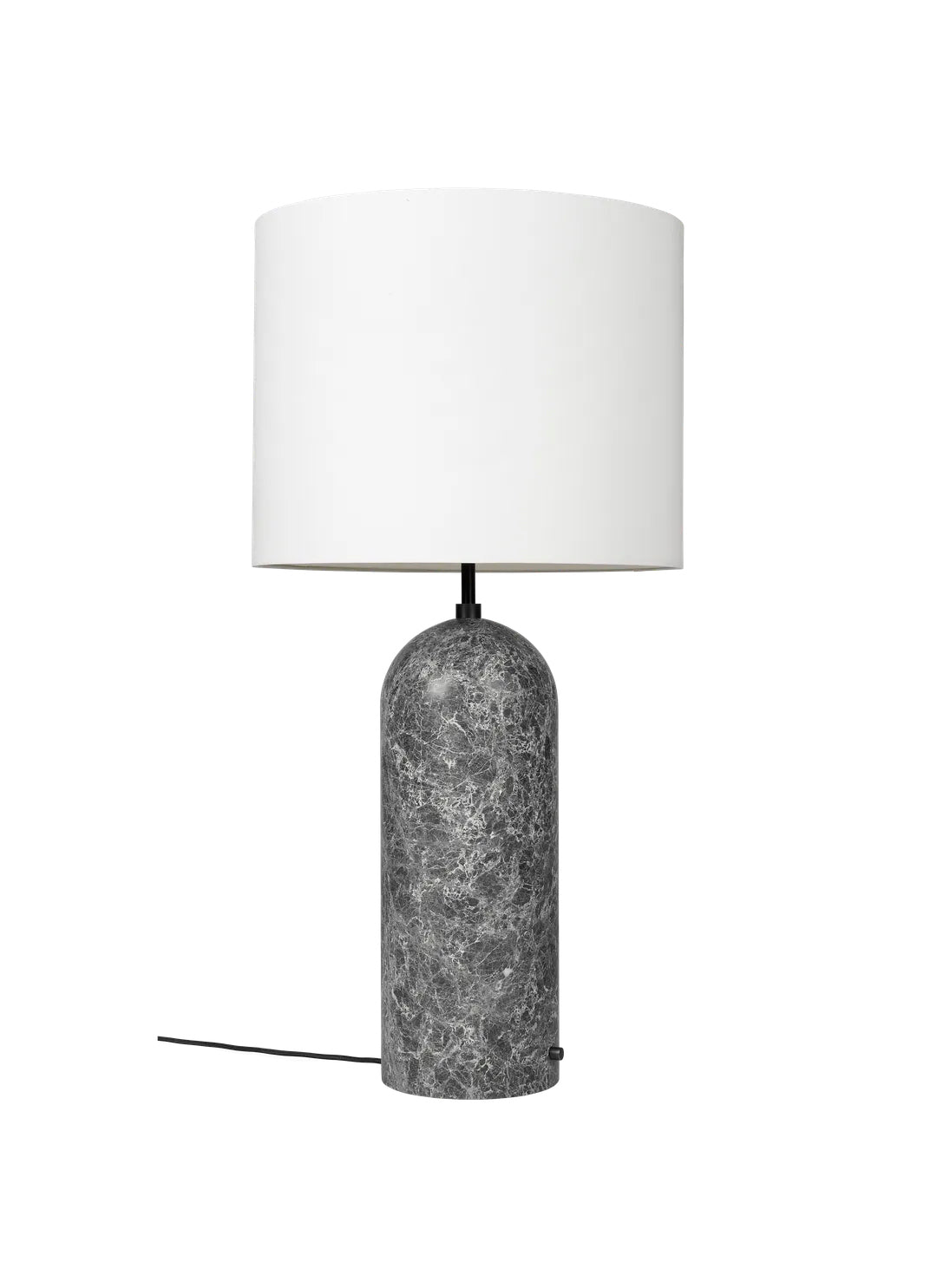 Gravity XL Floor Lamp, Low von GUBI - Grauer Marmor - Jacobsen Plus