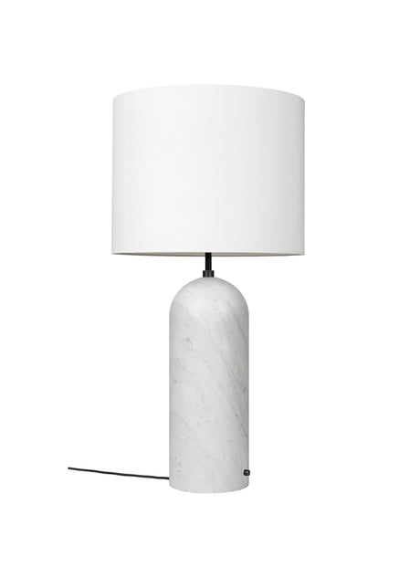 Gravity XL Floor Lamp, Low von GUBI - Weißer Marmor - Jacobsen Plus