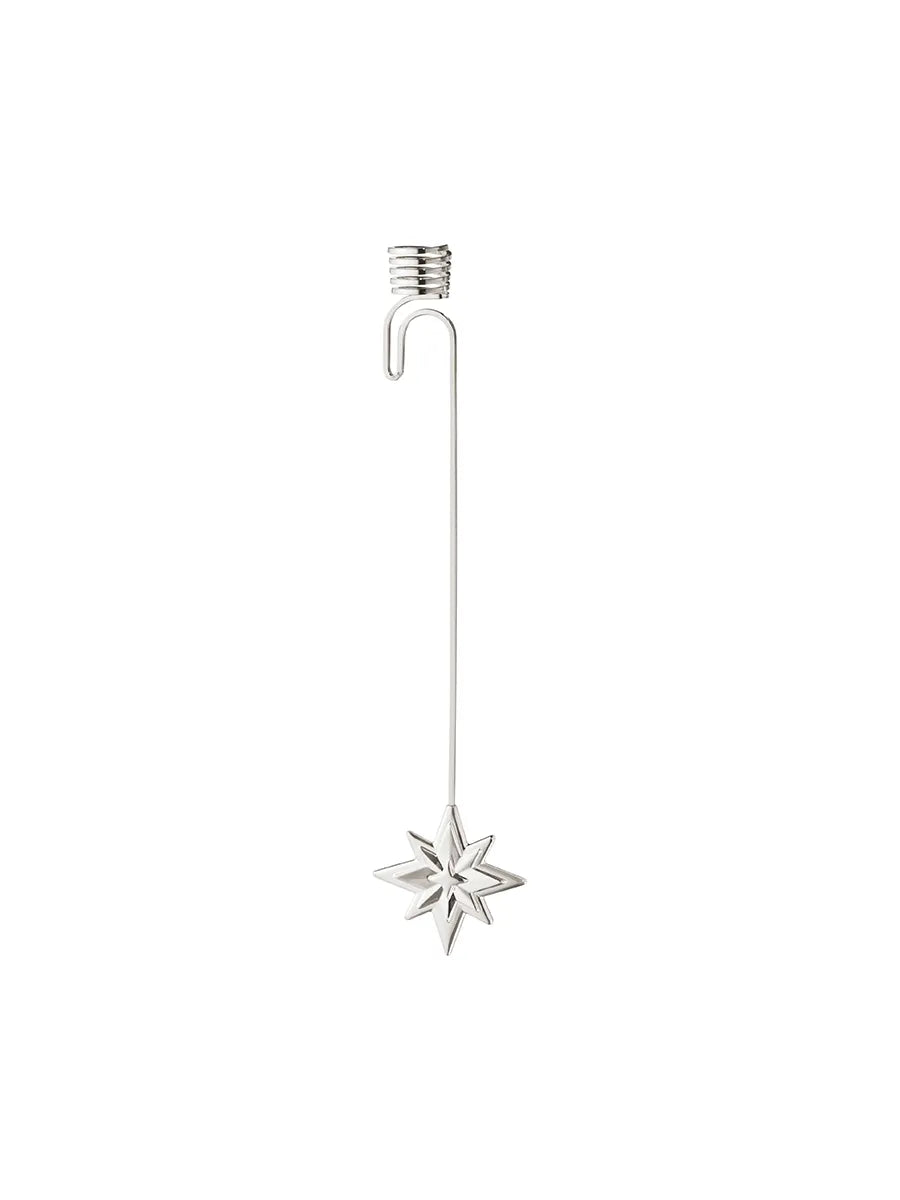 2024 Stjerne Lyseholder, palladiumbelagt fra Georg Jensen - 1 - Jacobsen Plus