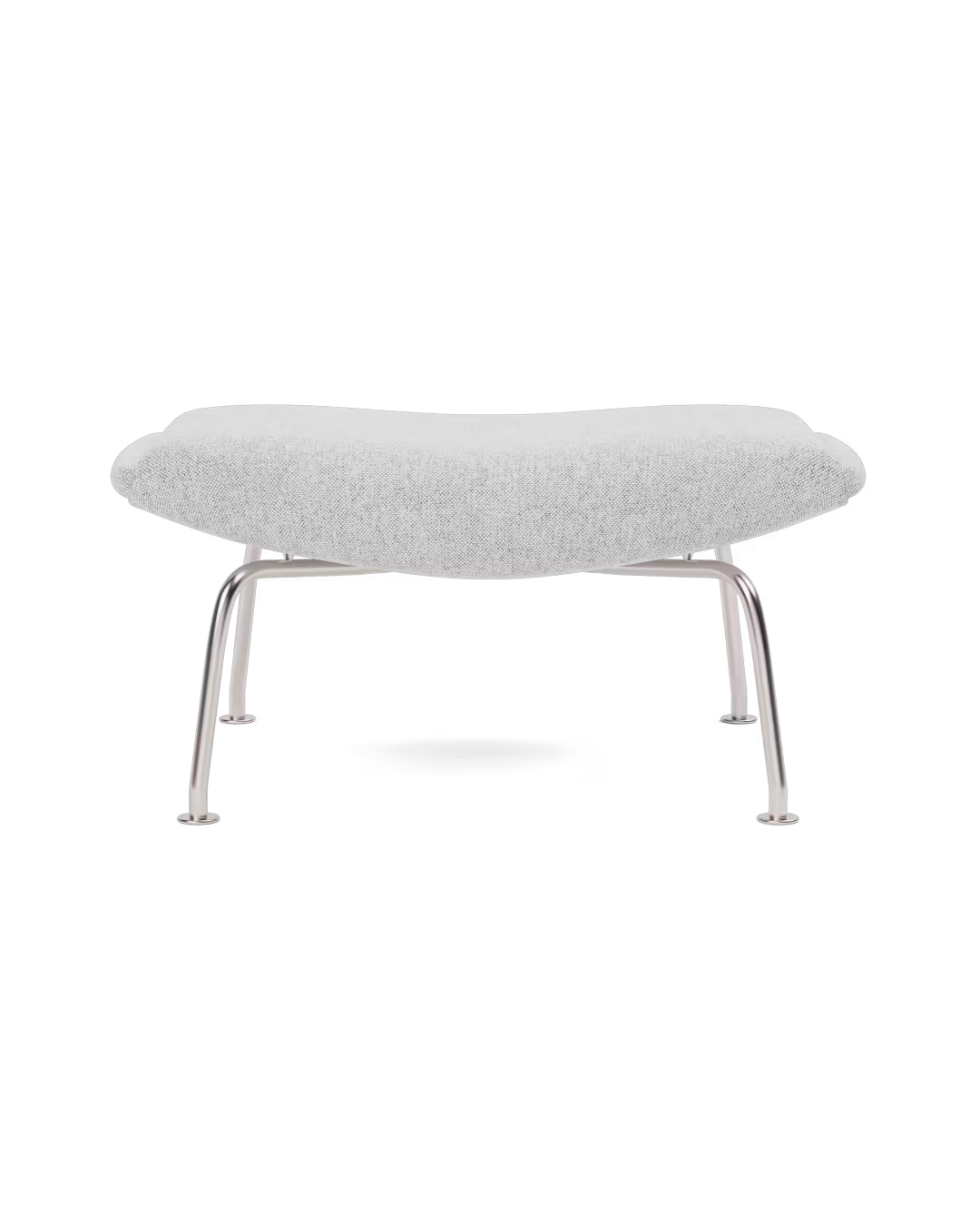 OX Hocker - Grau Hallingdal 116 von Hans J. Wegner - 1 - Jacobsen Plus