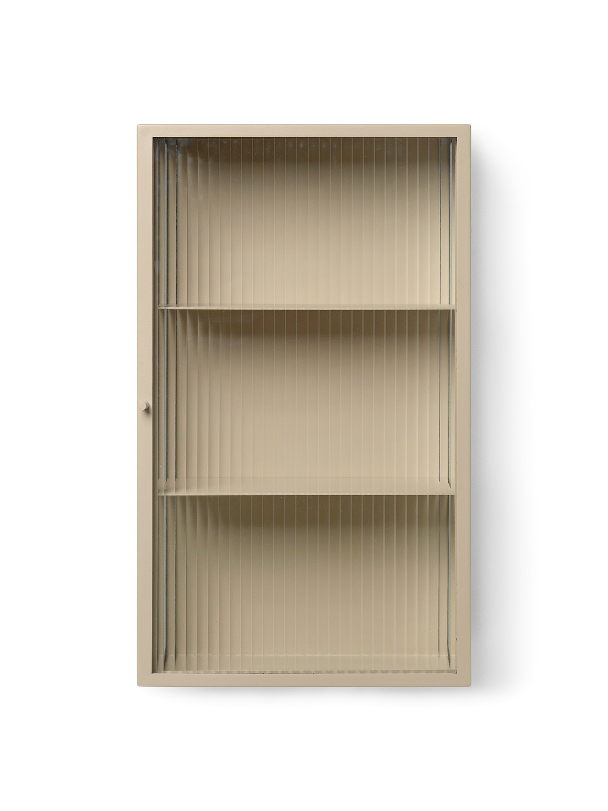 Haze Wall Cabinet, geriffeltes Glas 35x60 von Ferm Living - Kaschmir - Jacobsen Plus