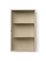 Haze Wall Cabinet, geriffeltes Glas 35x60 von Ferm Living - Kaschmir - Jacobsen Plus