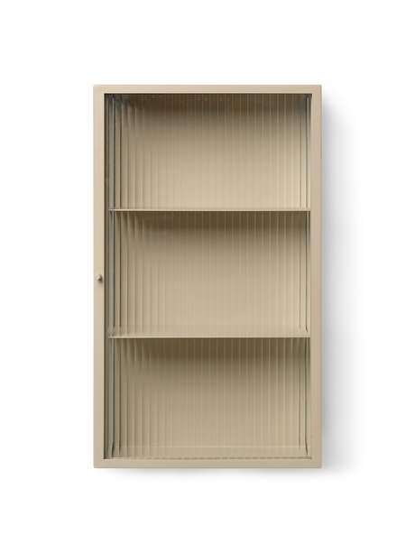 Haze Wall Cabinet, geriffeltes Glas 35x60 von Ferm Living - Kaschmir - Jacobsen Plus