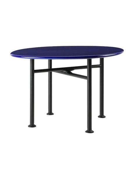 Carmel Coffee Table, pacific blue in 60 x 60 cm von GUBI - 1 - Jacobsen Plus