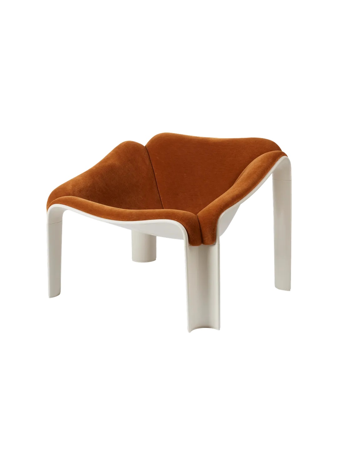 F300 Lounge Chair von GUBI - Alabaster White - Alpaca Alto Dedar 021 - Jacobsen Plus