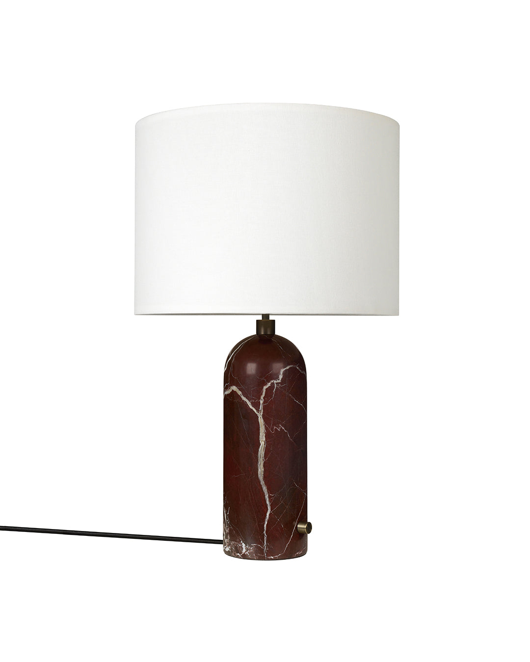 Gravity Large Tischleuchte, weißer Schirm von GUBI