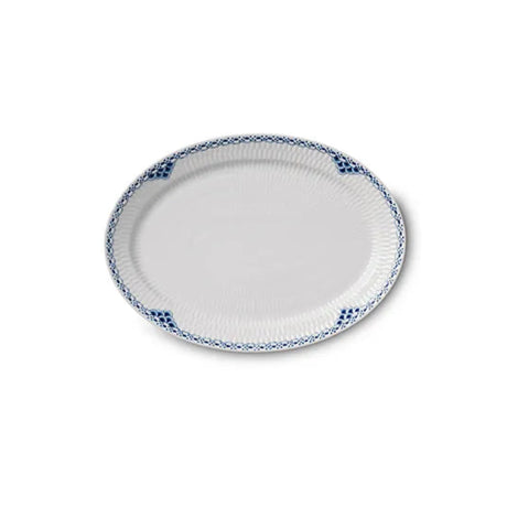 Royal Copenhagen Prinsesse, ovaler Teller 28 cm - 1 - Jacobsen Plus