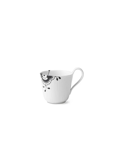 Royal Copenhagen Sort Mega Riflet, Hohe Henkel-Tasse 33 cl - 1 - Jacobsen Plus