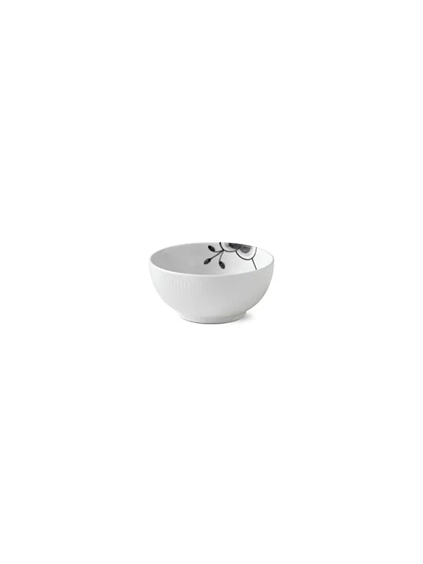 Royal Copenhagen Sort Mega Riflet, skål 13 cm - 4 - Jacobsen Plus