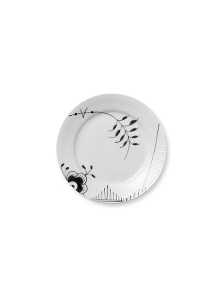 Royal Copenhagen Schwarz Mega Riflet, Teller 19 cm Muster 2 - 1 - Jacobsen Plus