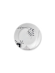 Royal Copenhagen Schwarz Mega Riflet, Teller 19 cm Muster 2