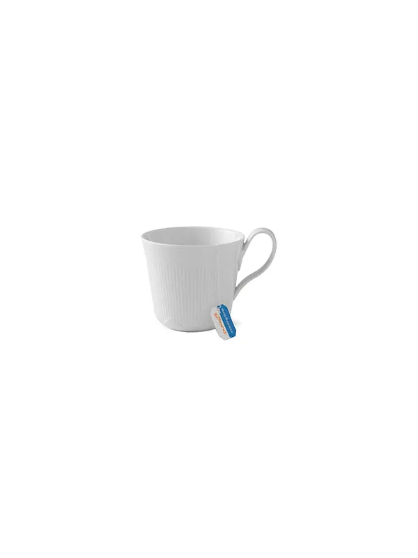 Royal Copenhagen Hvid Elements, højhankskop 35 cl