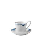 Royal Copenhagen Prinzessin, Henkeltasse mit Untertasse 25 cl